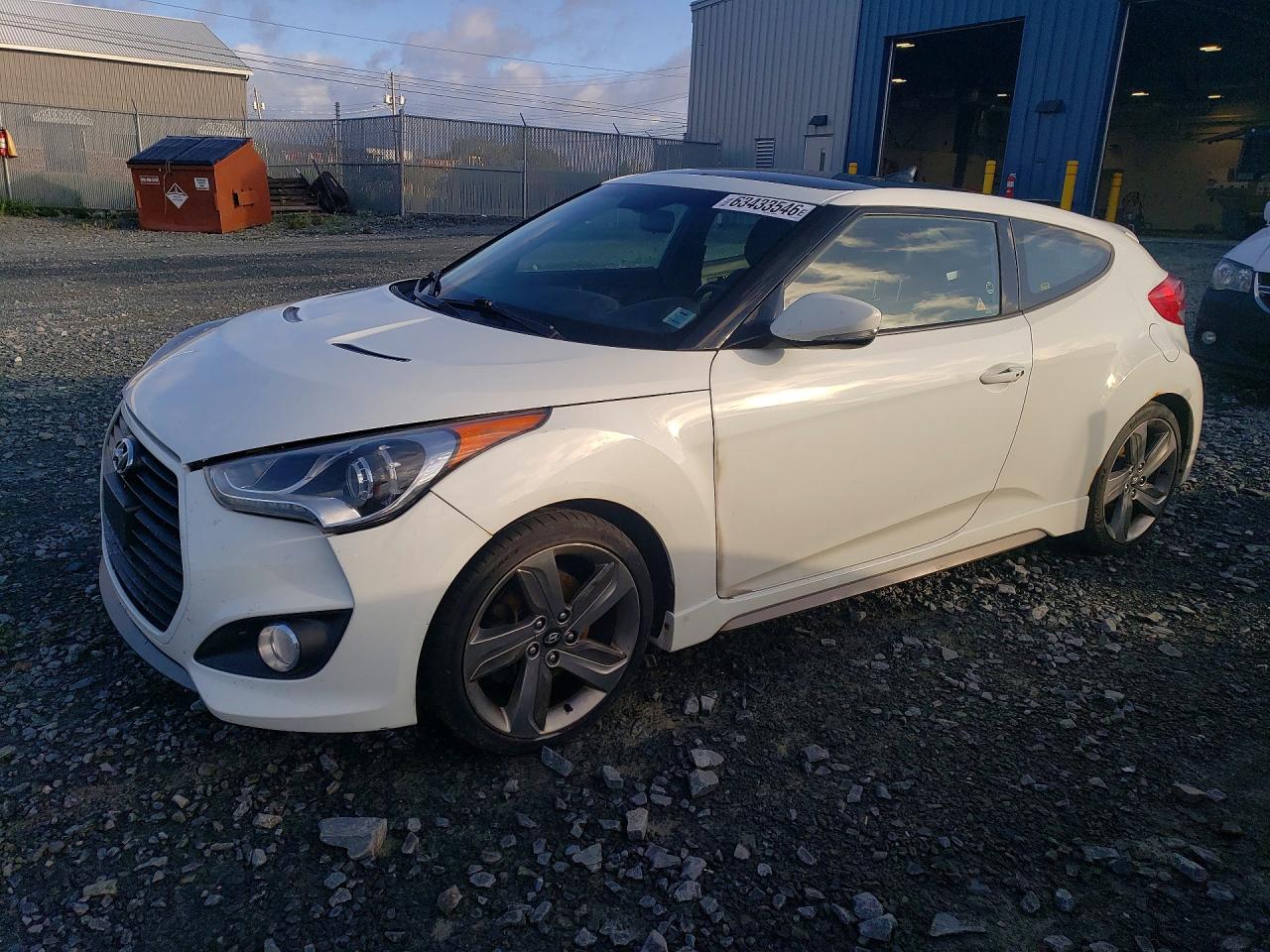 2013 HYUNDAI VELOSTER TURBO | KMHTC6AE5DU170754 | UPCARS