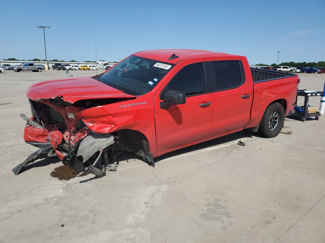 2021 CHEVROLET SILVERADO | 3GCPWBEH4MG167633 | UPCARS