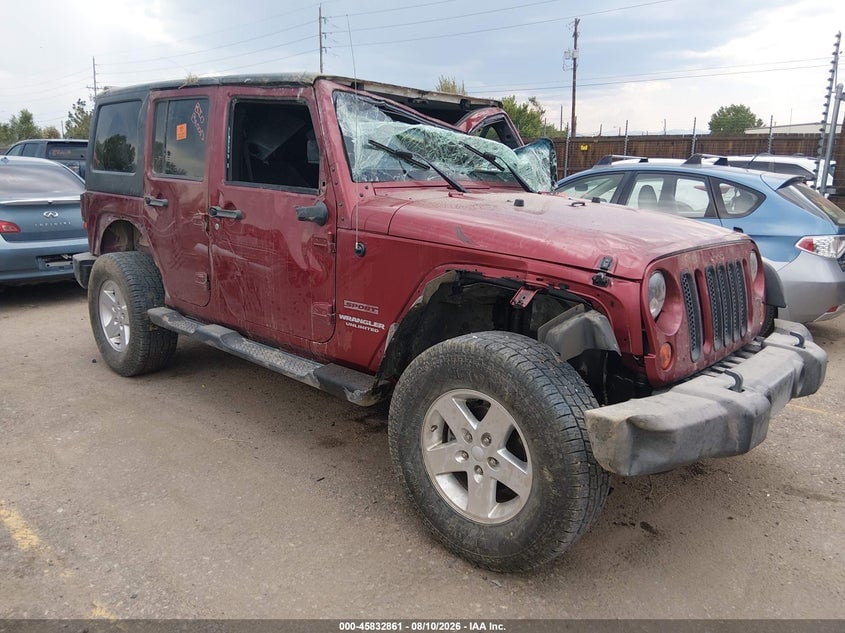 2013 JEEP WRANGLER UNLIMITED SPORT | 1C4BJWDG8DL607123 | UPCARS
