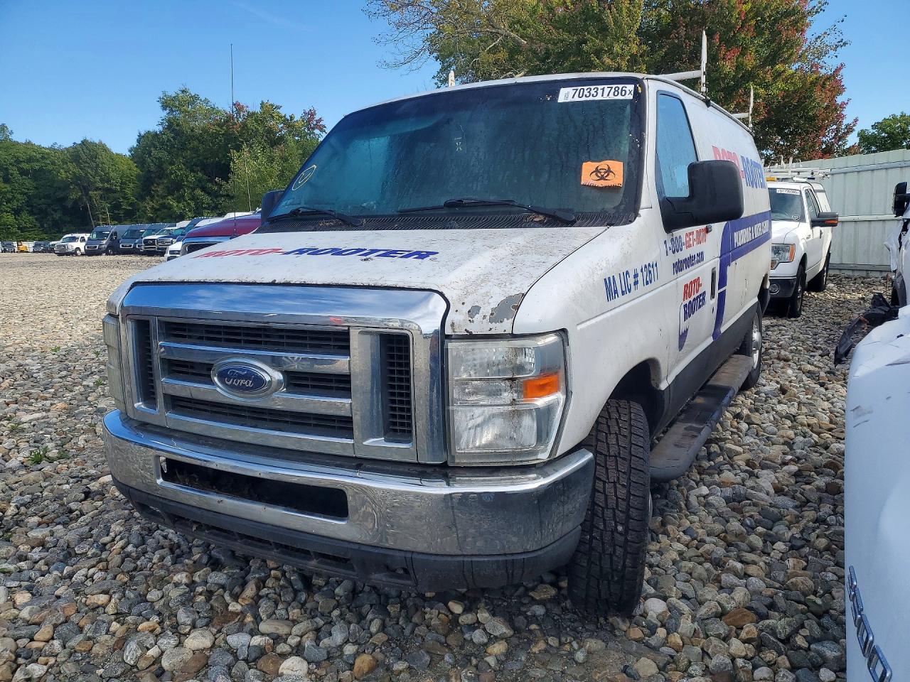 2013 FORD ECONOLIN E250 VAN | 1FTNE2EW5DDA16046 | UPCARS