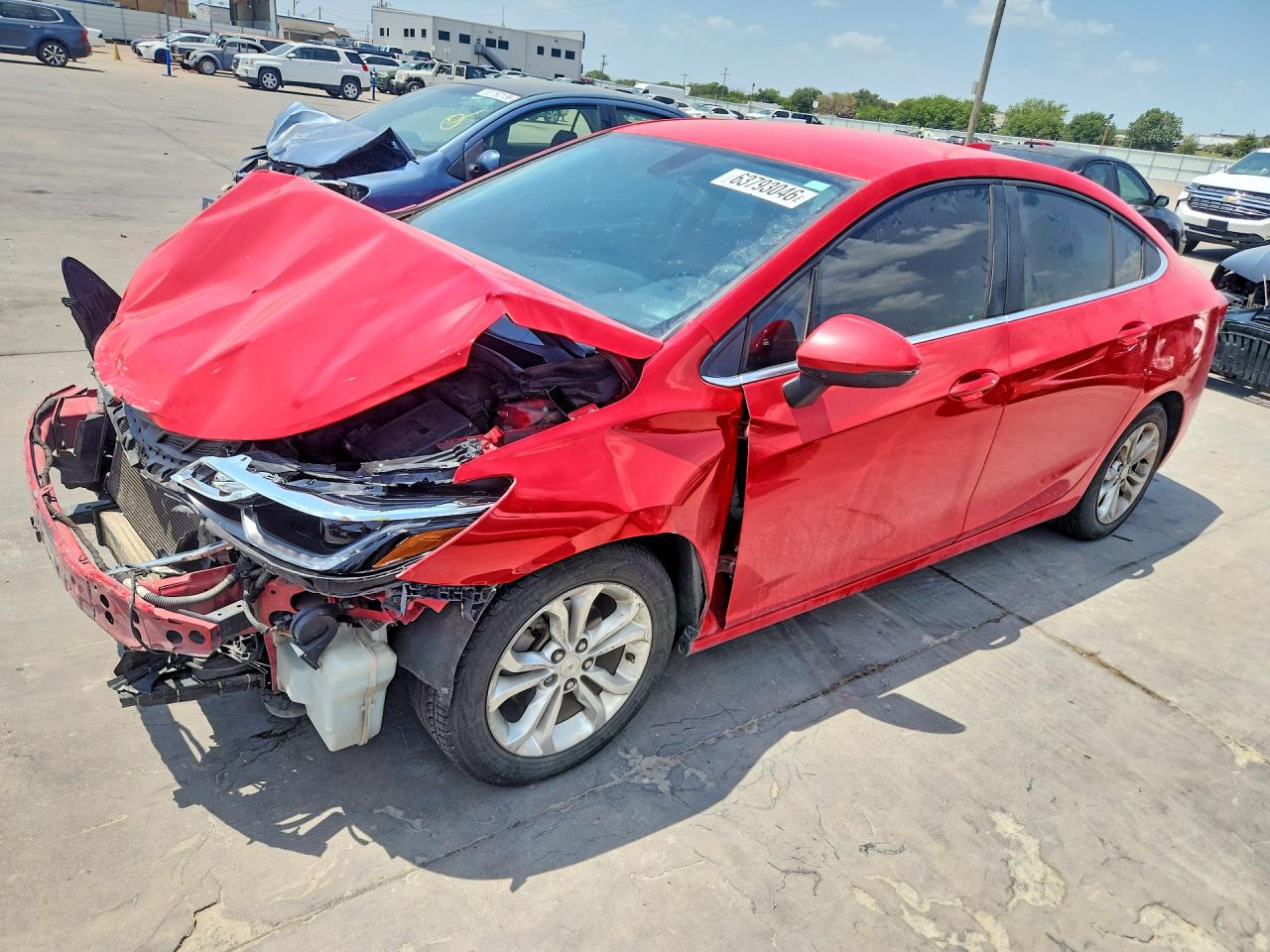 2019 CHEVROLET CRUZE LT | 1G1BE5SM7K7126639 | UPCARS