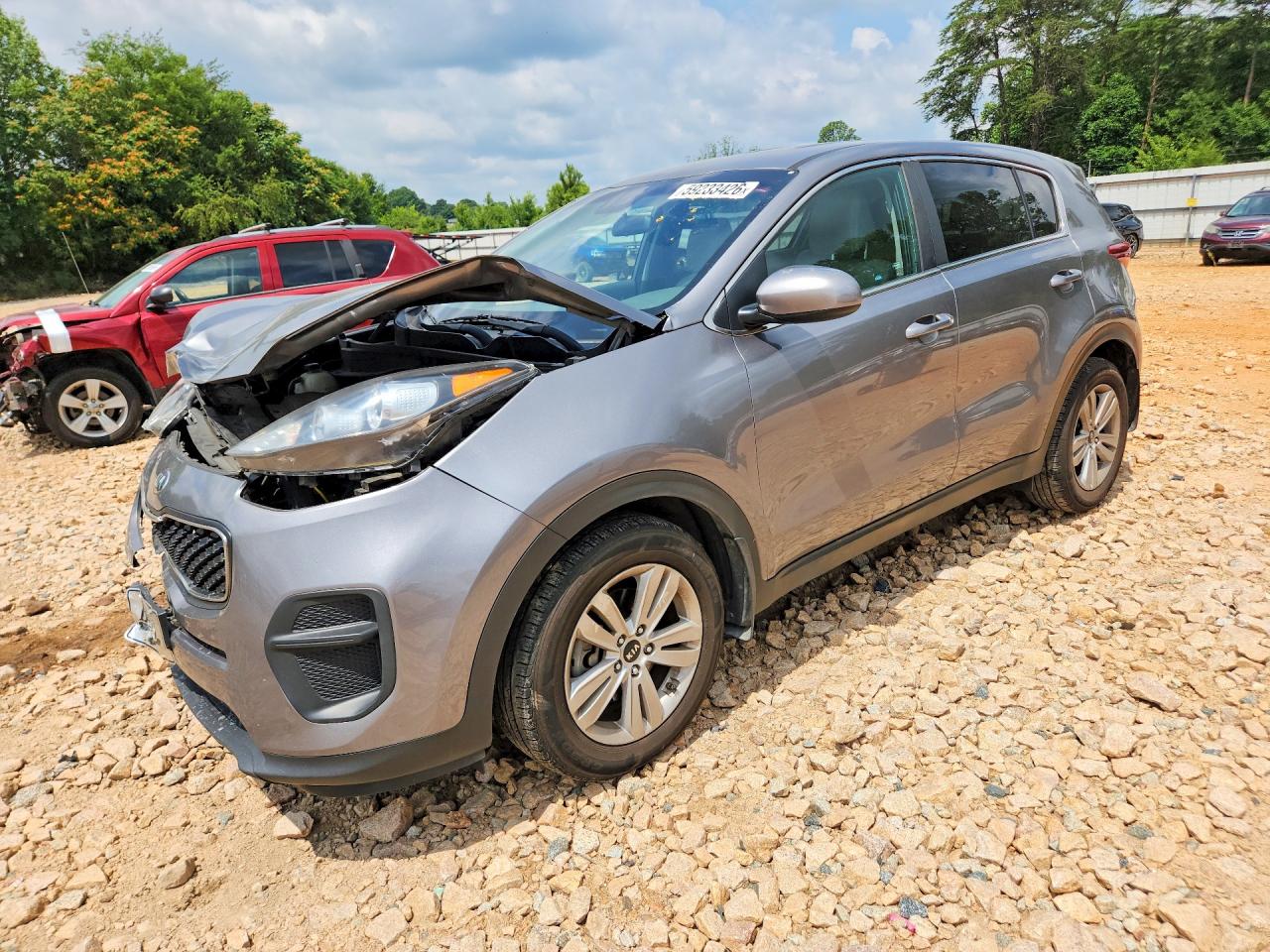 2018 KIA SPORTAGE LX | KNDPM3ACXJ7351388 | UPCARS