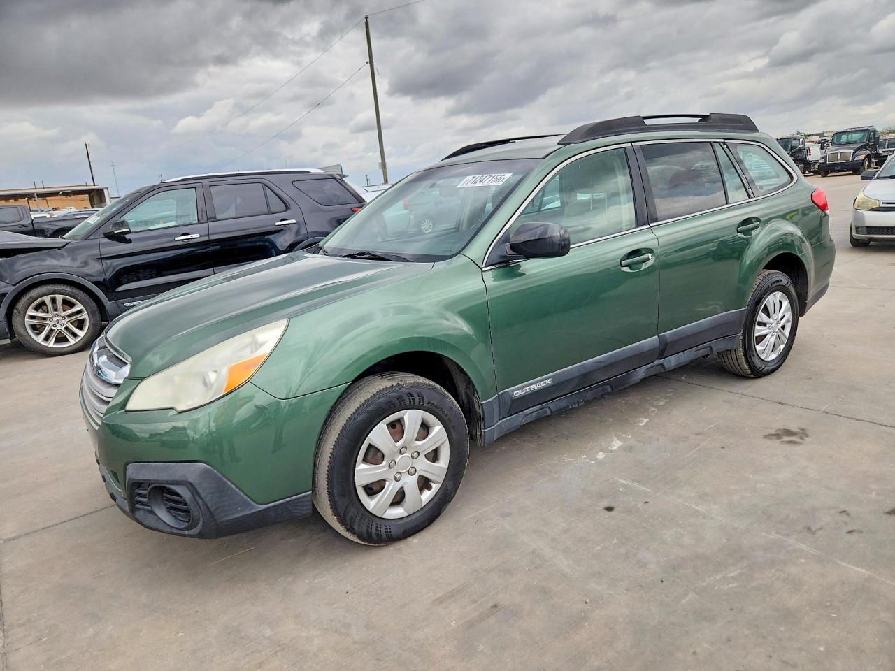 2014 SUBARU OUTBACK 2.5I | 4S4BRBAC9E3263222 | UPCARS