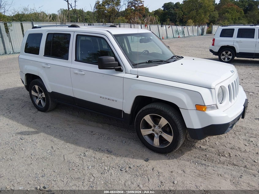 2016 JEEP PATRIOT HIGH ALTITUDE EDITION | 1C4NJPFA3GD527867 | UPCARS