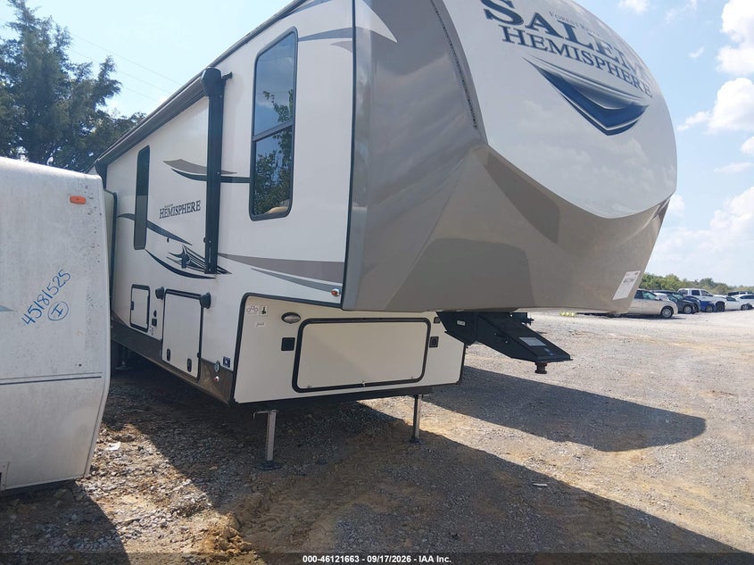 2021 FOREST RIVER SALEM LAMINATED TOWABLES | 4X4FSBN25MV008916 | UPCARS