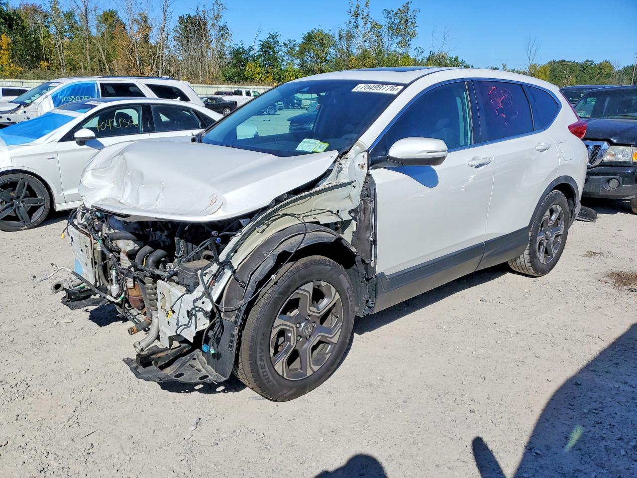 2019 HONDA CRV EX | 5J6RW1H50KA004617 | UPCARS