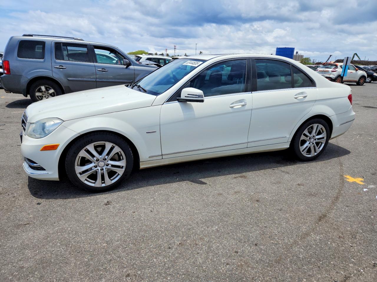 2012 MERCEDES-BENZ C-CLASS 250 | WDDGF4HB2CR240201 | UPCARS