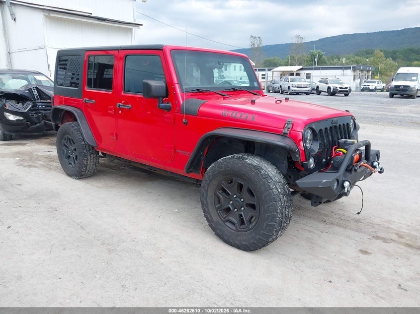 2016 JEEP WRANGLER UNLIMITED WILLYS WHEELER | 1C4BJWDG3GL183094 | UPCARS