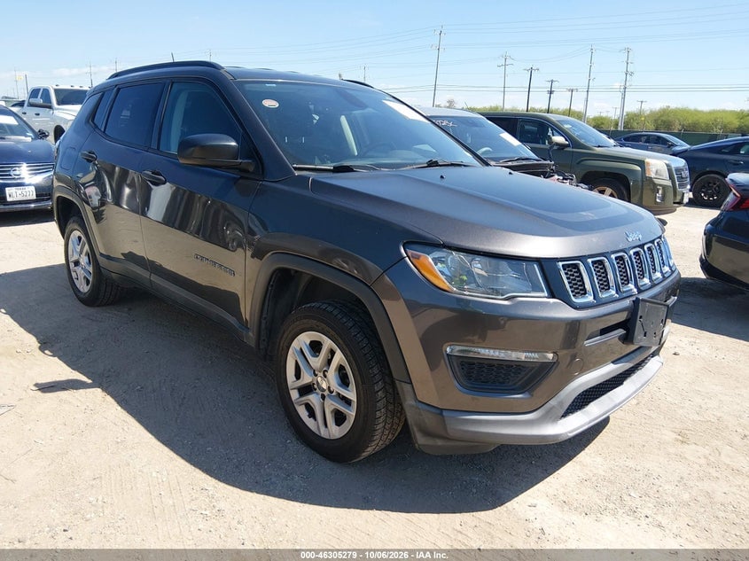 2018 JEEP COMPAS SPORT 4X4 | 3C4NJDAB4JT190917 | UPCARS