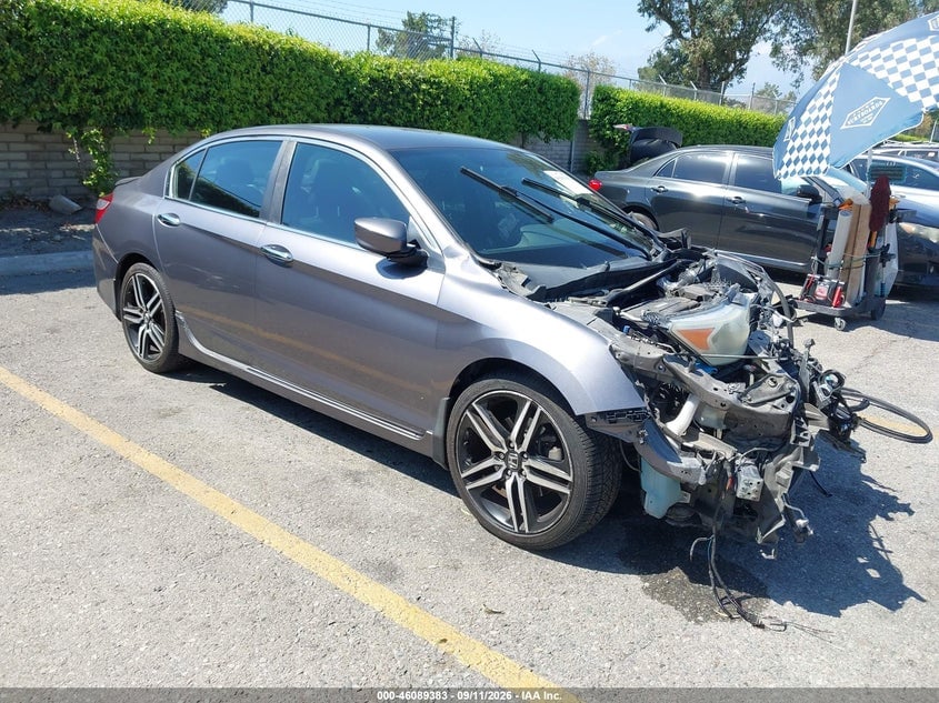 2017 HONDA ACCORD SPORT | 1HGCR2F52HA143234 | UPCARS