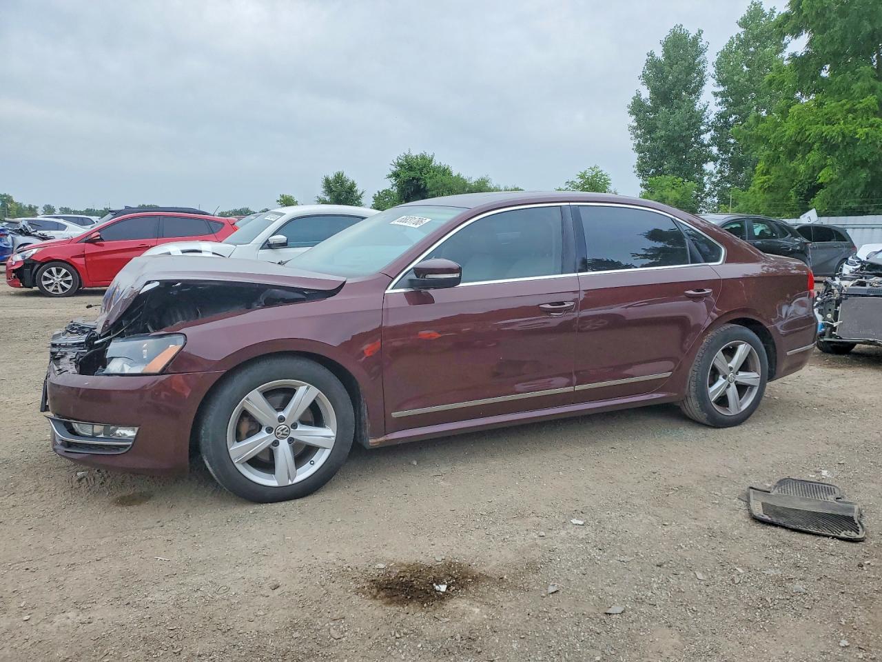 2014 VOLKSWAGEN PASSAT SE | 1VWBN7A31EC096204 | UPCARS