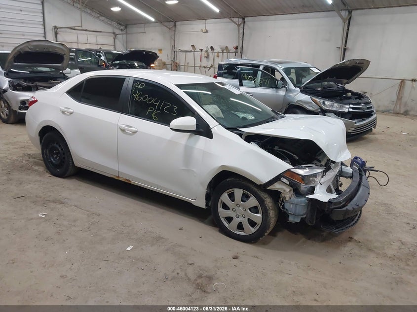2016 TOYOTA COROLLA LE | 2T1BURHEXGC589298 | UPCARS