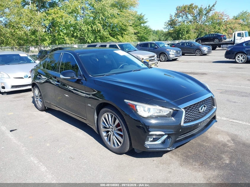2018 INFINITI Q50 2.0T LUXE | JN1CV7AR2JM280151 | UPCARS