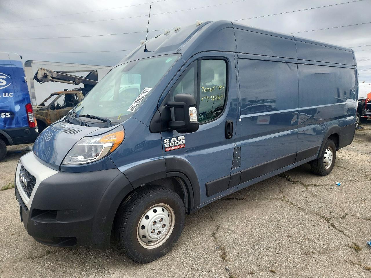 2021 RAM PROMASTER DELIVERY VAN | 3C6MRVJG6ME536021 | UPCARS
