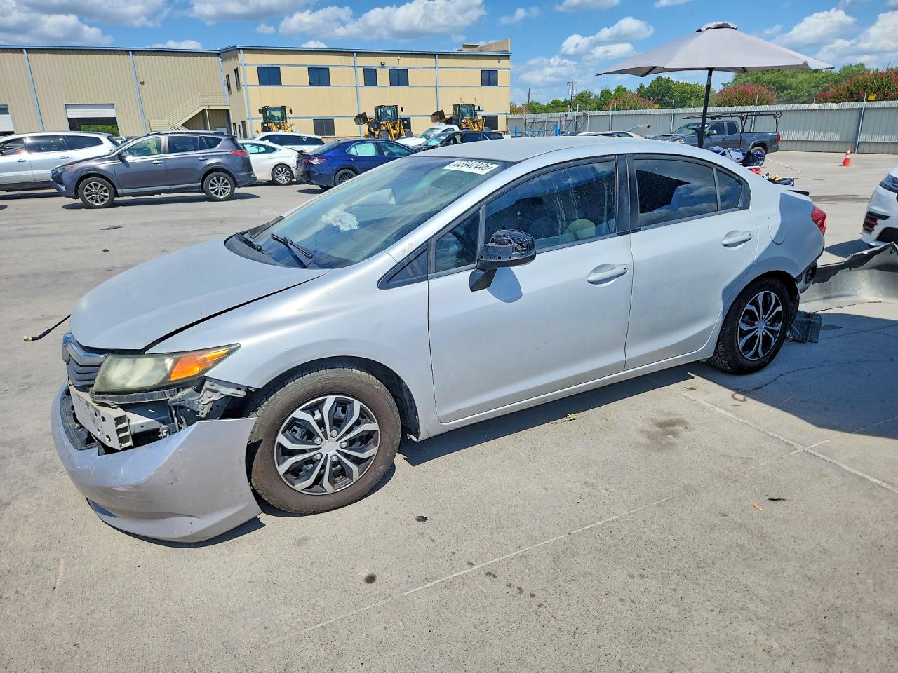 2012 HONDA CIVIC LX | 2HGFB2F53CH328212 | UPCARS
