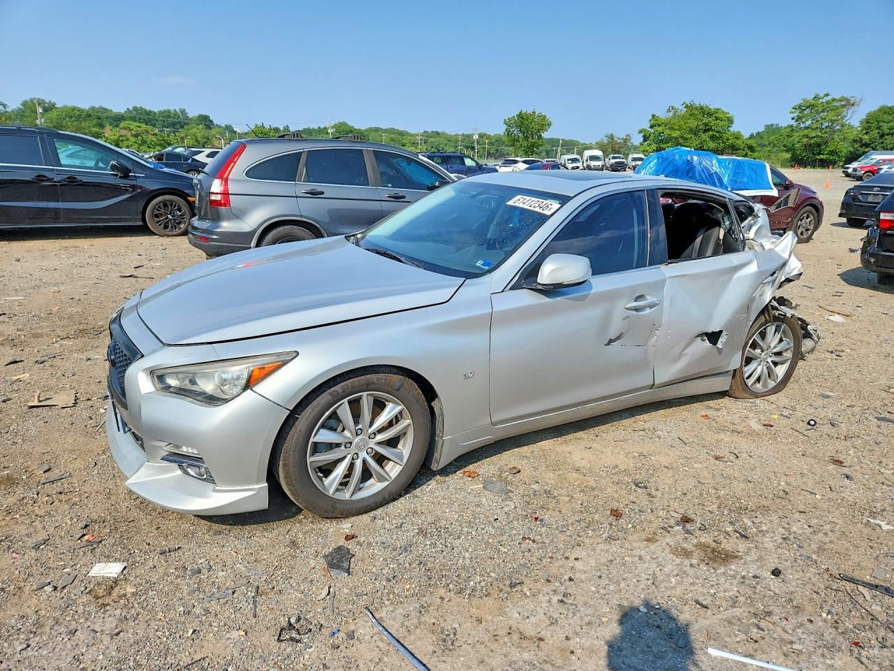 2015 INFINITI Q50 PREMIUM | JN1BV7AR2FM413624 | UPCARS