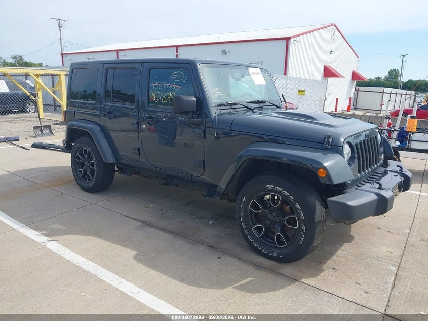 2018 JEEP WRANGLER JK UNLIMITED SAHARA | 1C4BJWEG0JL845817 | UPCARS
