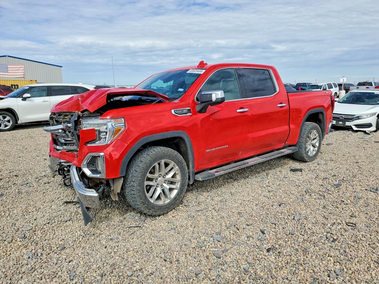 2021 GMC SIERRA K1500 SLT | 3GTU9DED0MG254545 | UPCARS