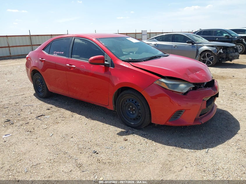 2016 TOYOTA COROLLA LE | 2T1BURHE8GC686709 | UPCARS