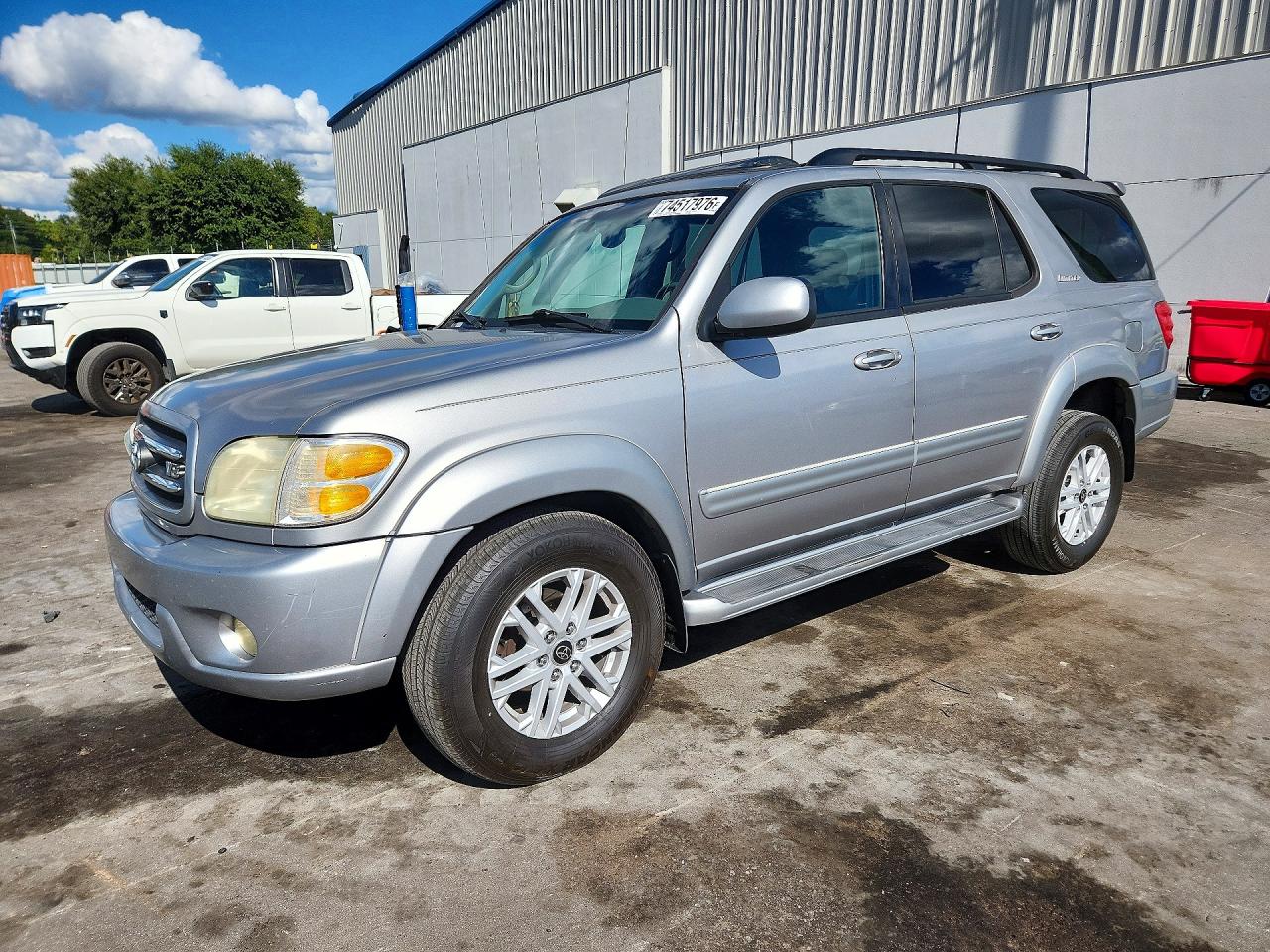 2001 TOYOTA SEQUOIA LIMITED | 5TDBT48A21S043886 | UPCARS