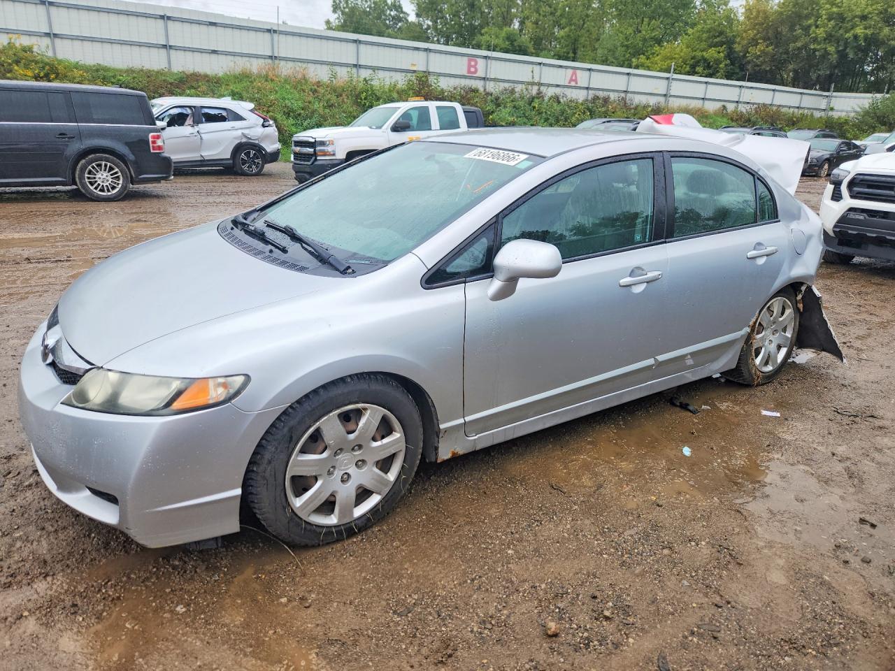 2010 HONDA CIVIC LX | 2HGFA1F55AH571238 | UPCARS