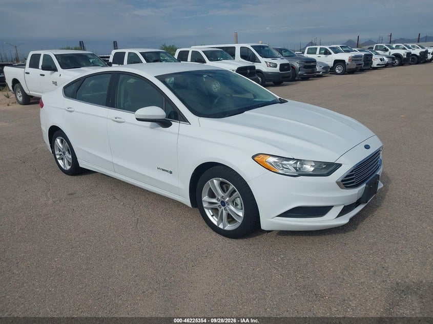 2018 FORD FUSION HYBRID S | 3FA6P0UUXJR100519 | UPCARS