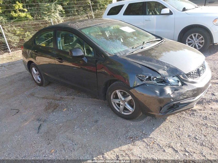 2013 HONDA CIVIC LX | 19XFB2F55DE003363 | UPCARS