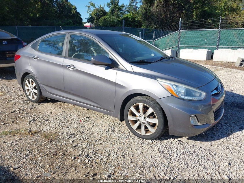 2014 HYUNDAI ACCENT GLS | KMHCU4AE9EU766338 | UPCARS