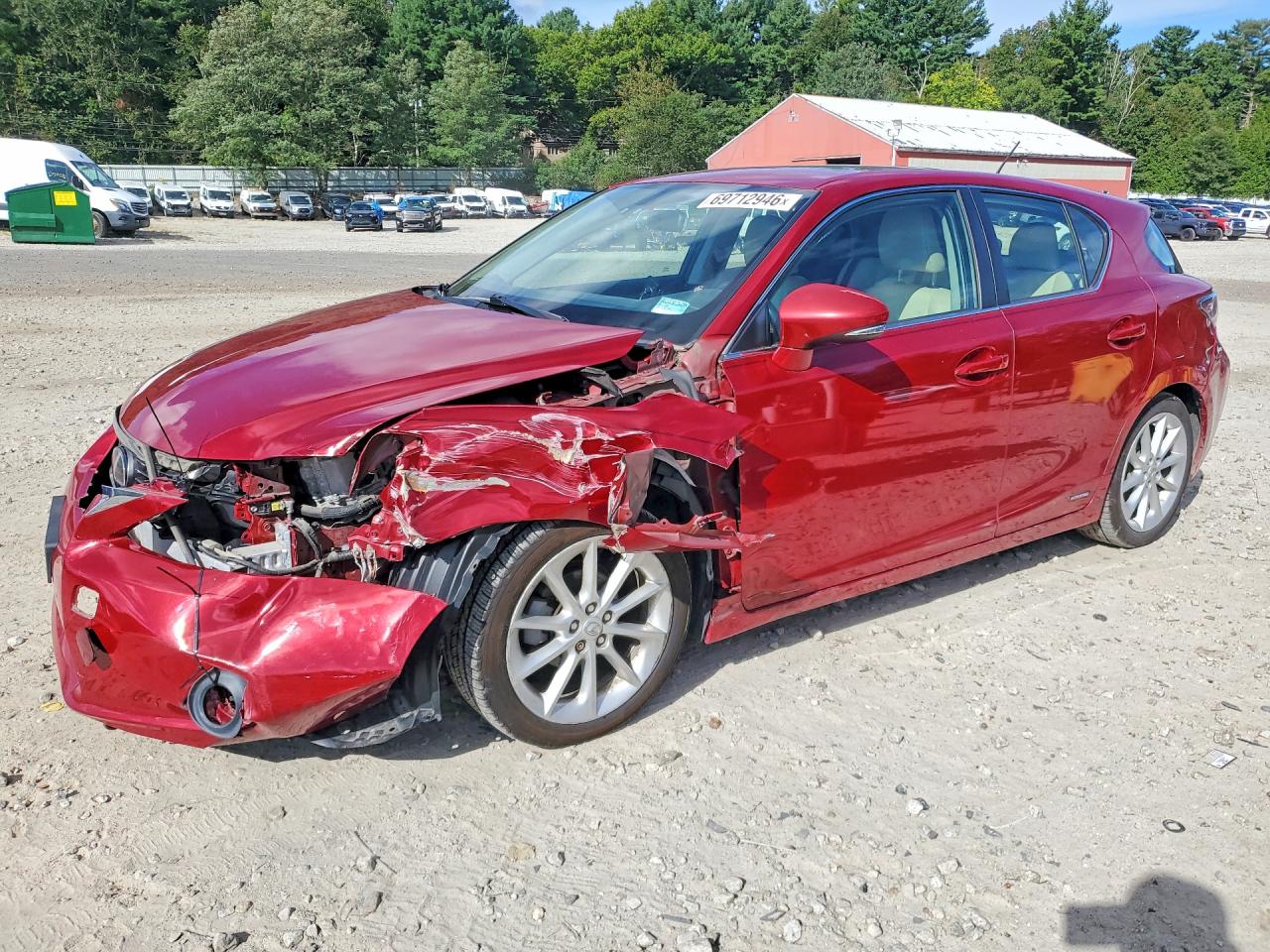 2011 LEXUS CT 200 | JTHKD5BH8B2030155 | UPCARS