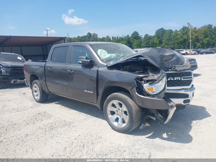 2022 RAM 1500 BIG HORN  4X4 5'7 BOX | 1C6RRFFGXNN402307 | UPCARS