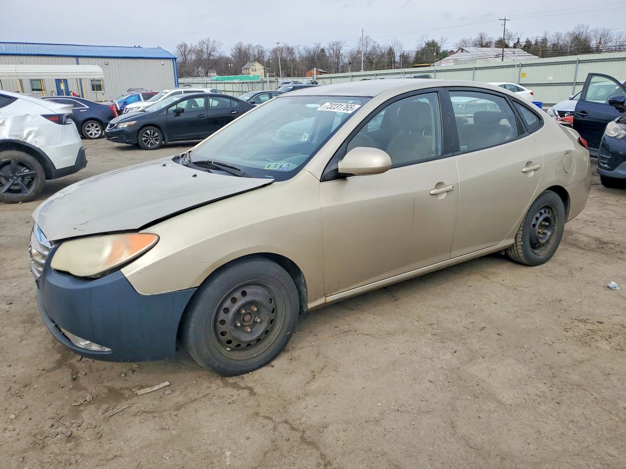 2010 HYUNDAI ELANTRA BLUE | KMHDU4AD2AU858977 | UPCARS
