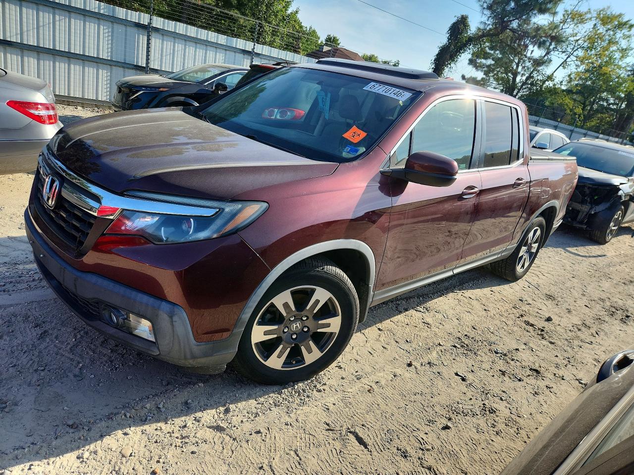 2019 HONDA RIDGELINE RTL | 5FPYK2F52KB005465 | UPCARS