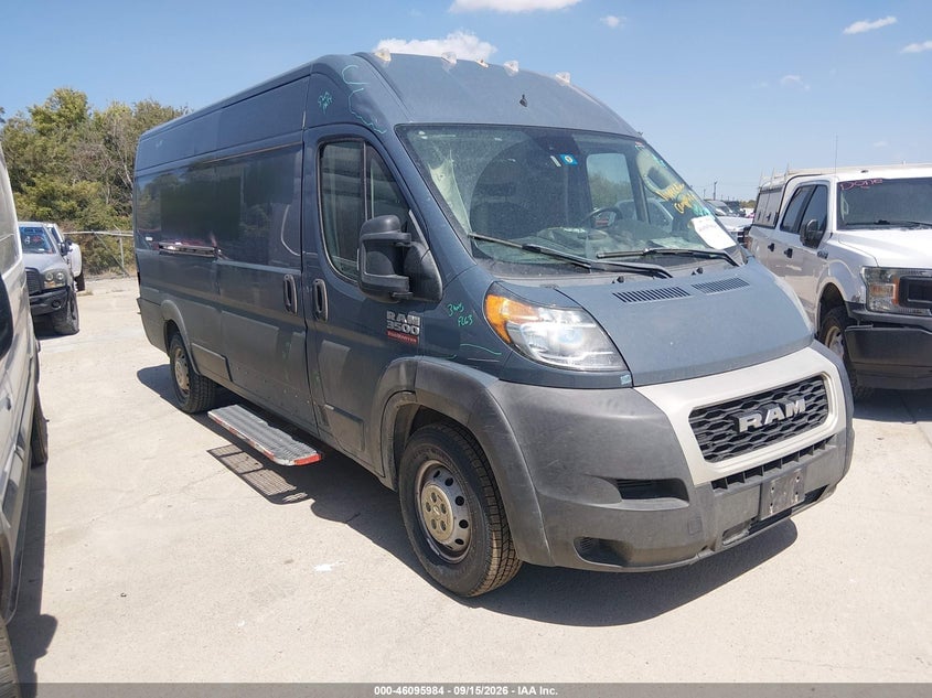 2021 RAM PROMASTER 3500 CARGO VAN HIGH ROOF 159 WB EXT | 3C6MRVJG5ME570922 | UPCARS