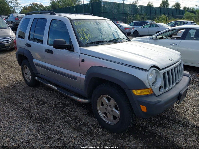 2007 JEEP LIBERTY SPORT | 1J4GL48K47W519833 | UPCARS