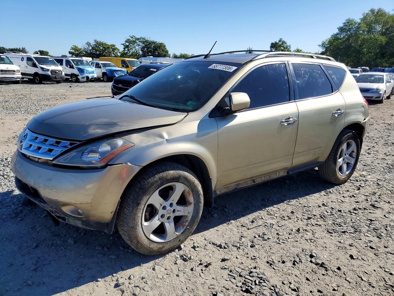 2005 NISSAN MURANO S | JN8AZ08W45W416872 | UPCARS