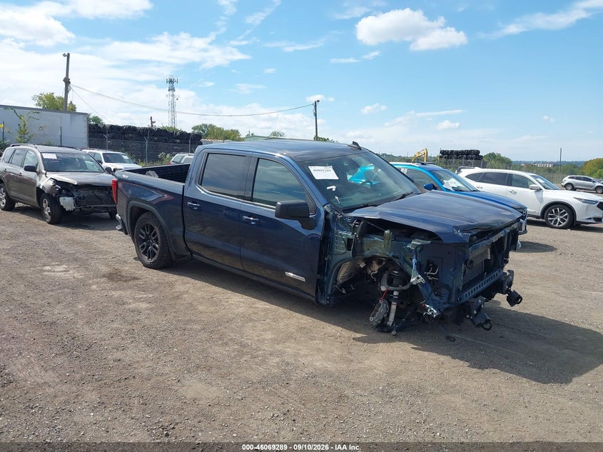 2022 GMC SIERRA 1500 LIMITED 4WD  SHORT BOX ELEVATION | 3GTU9CED9NG217909 | UPCARS