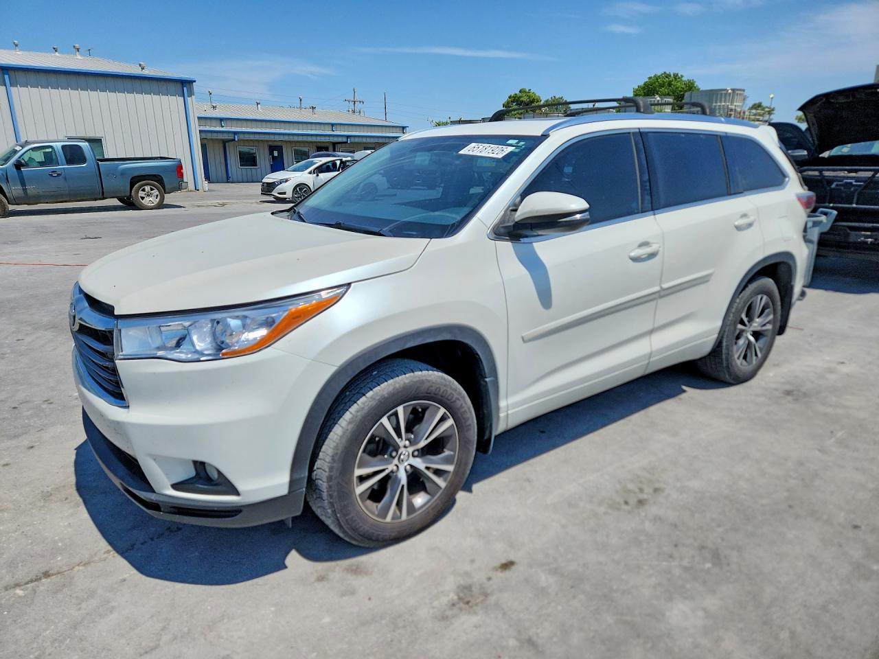 2016 TOYOTA HIGHLANDER XLE | 5TDJKRFH8GS327169 | UPCARS