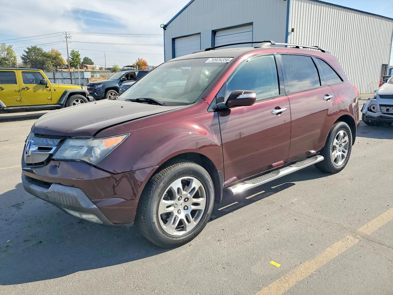 2007 ACURA MDX TECHNOLOGY | 2HNYD28417H502249 | UPCARS