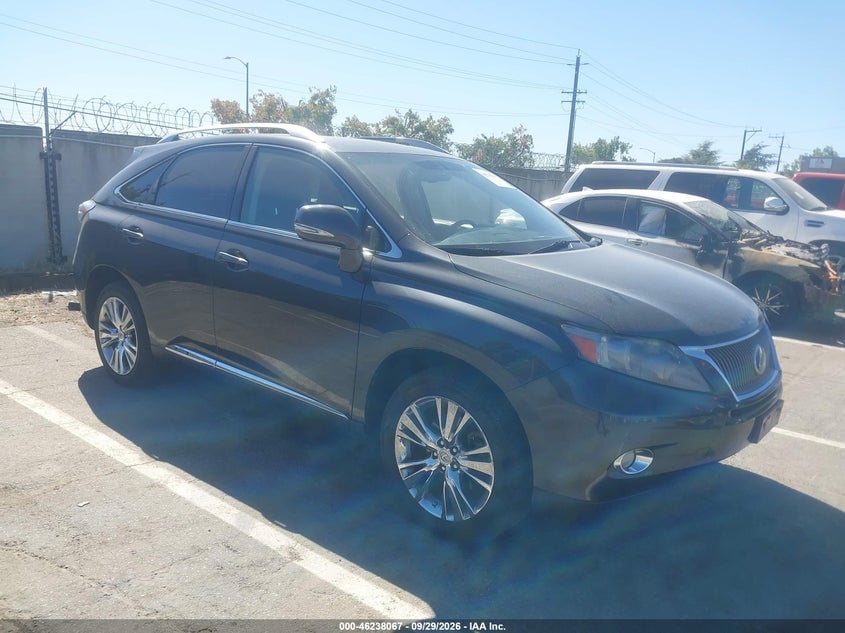 2011 LEXUS RX 450H | JTJBC1BA7B2034744 | UPCARS