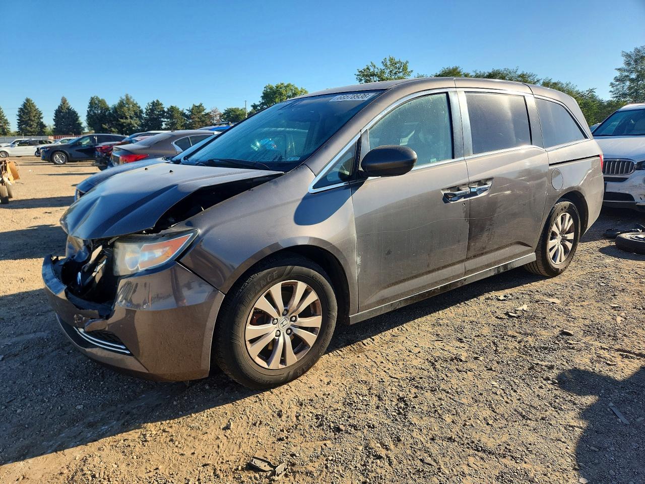 2017 HONDA ODYSSEY EXL | 5FNRL5H68HB000667 | UPCARS