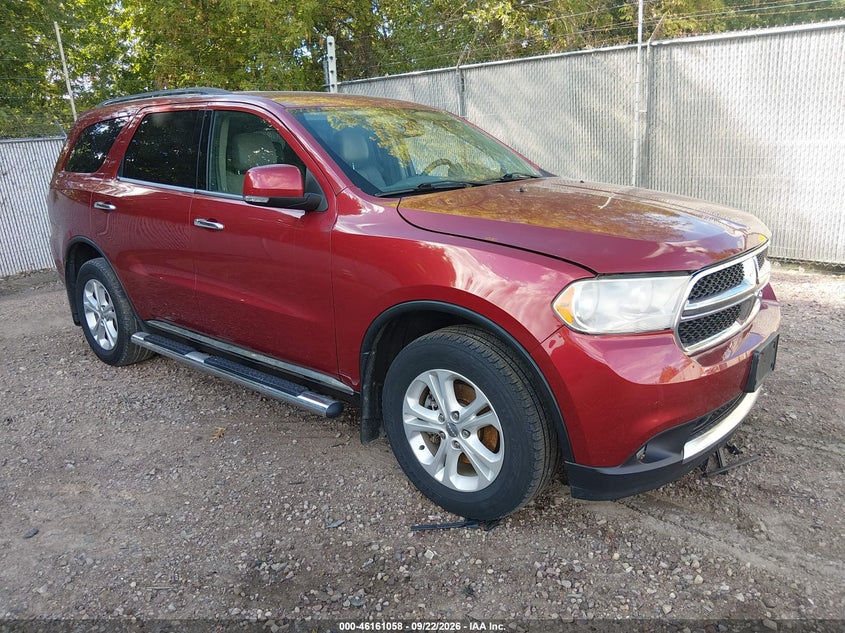 2013 DODGE DURANGO CREW | 1C4RDJDG1DC604802 | UPCARS