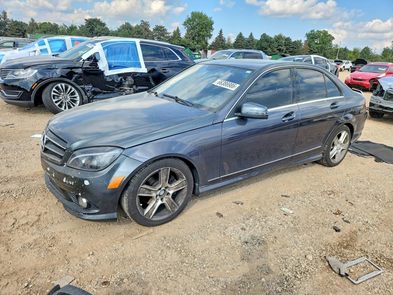 2010 MERCEDES-BENZ C-CLASS 300 4MATIC | WDDGF8BB6AR119734 | UPCARS