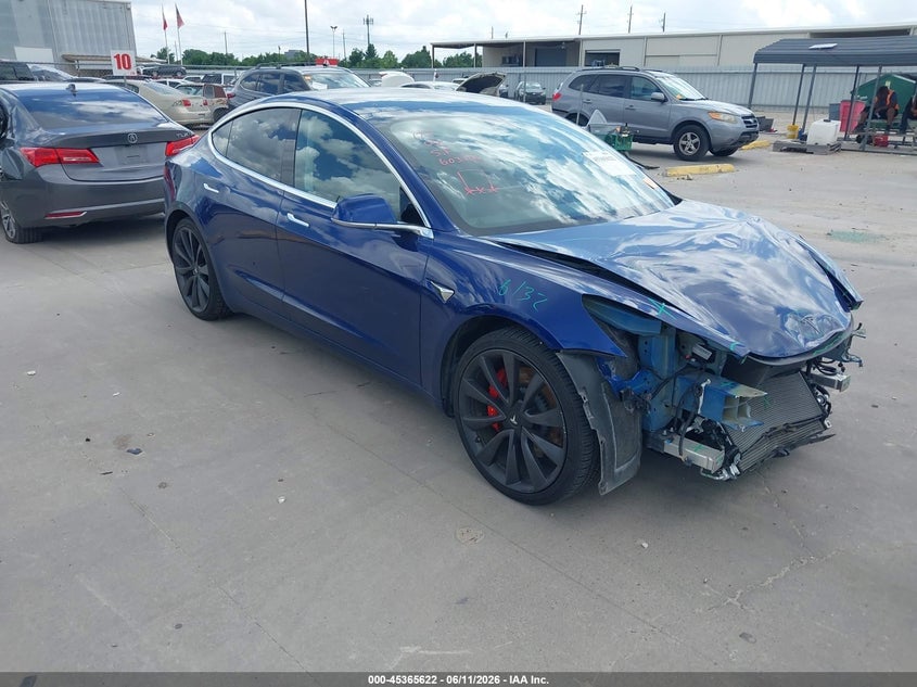 2020 TESLA MODEL 3 PERFORMANCE DUAL MOTOR ALL-WHEEL DRIVE | 5YJ3E1EC7LF603136 | UPCARS