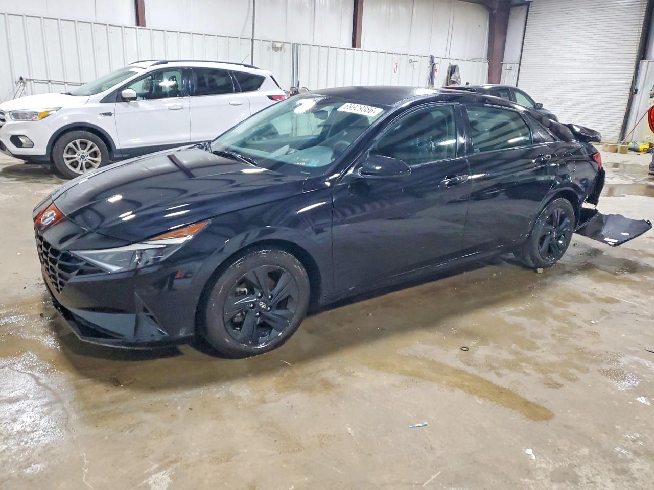 2023 HYUNDAI ELANTRA BLUE | KMHLM4AJ5PU057762 | UPCARS