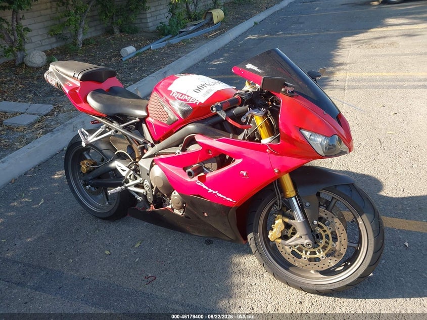 2006 TRIUMPH MOTORCYCLE DAYTONA 675 | SMTD00NS56J272477 | UPCARS
