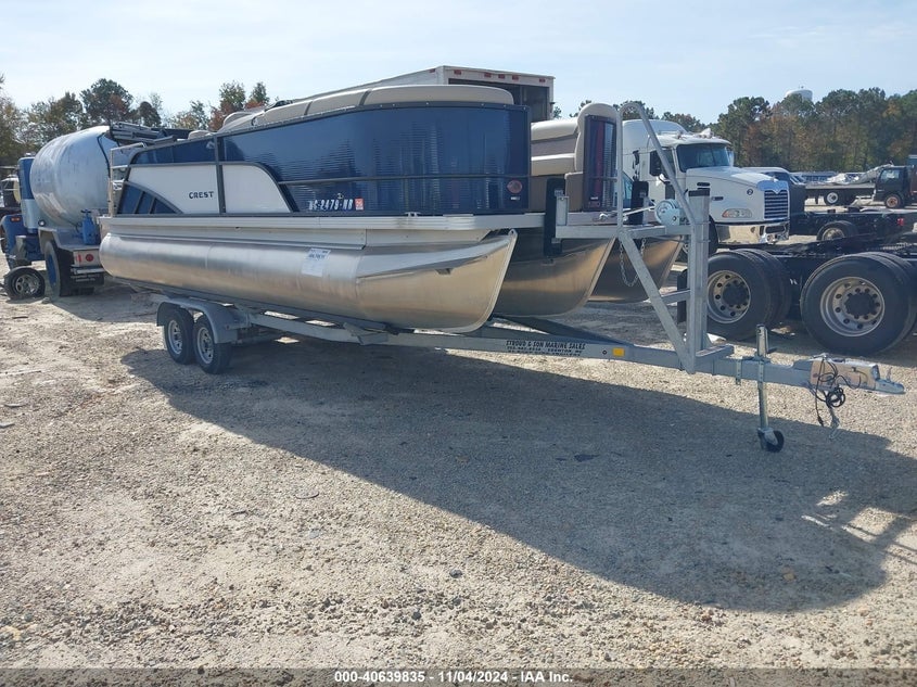 2023 CREST III PONTOON | 5KZBB2226PA073343 | UPCARS