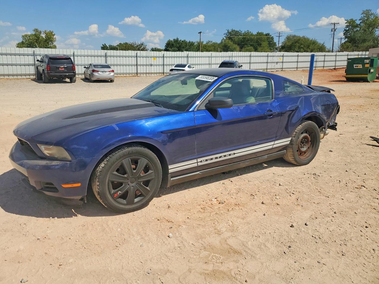 2012 FORD MUSTANG | 1ZVBP8AM3C5206096 | UPCARS
