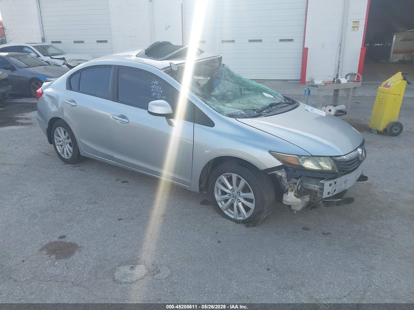 2012 HONDA CIVIC EX | 2HGFB2F85CH307887 | UPCARS