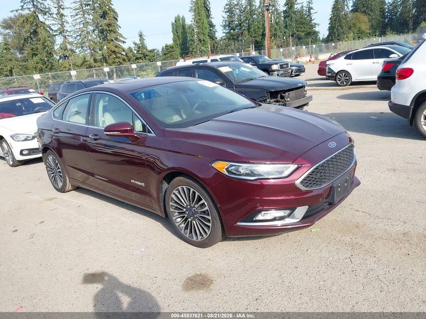 2017 FORD FUSION HYBRID PLATINUM | 3FA6P0RU8HR248347 | UPCARS