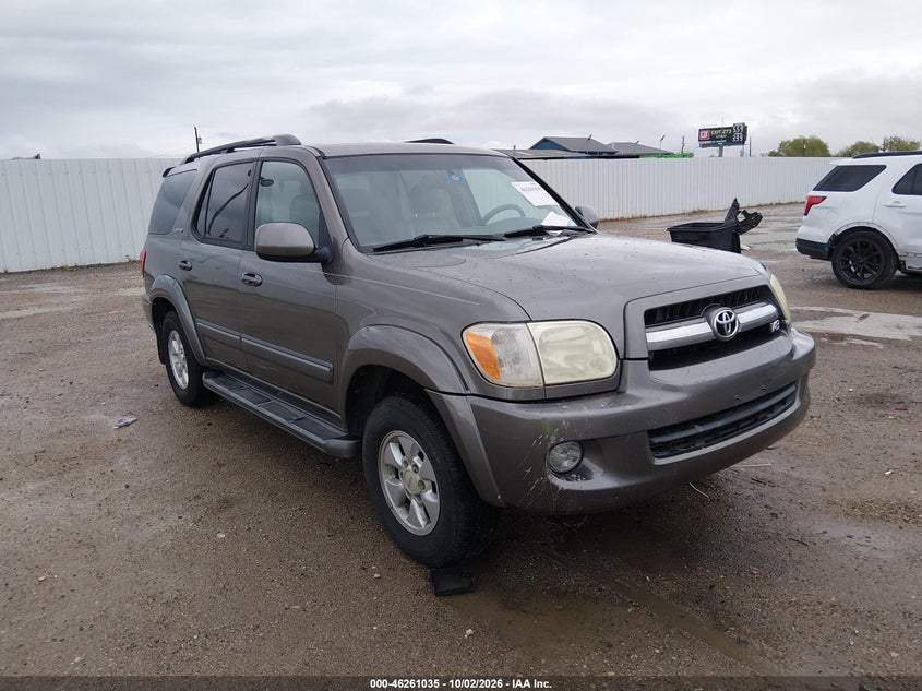 2006 TOYOTA SEQUOIA LIMITED V8 | 5TDBT48A76S259594 | UPCARS